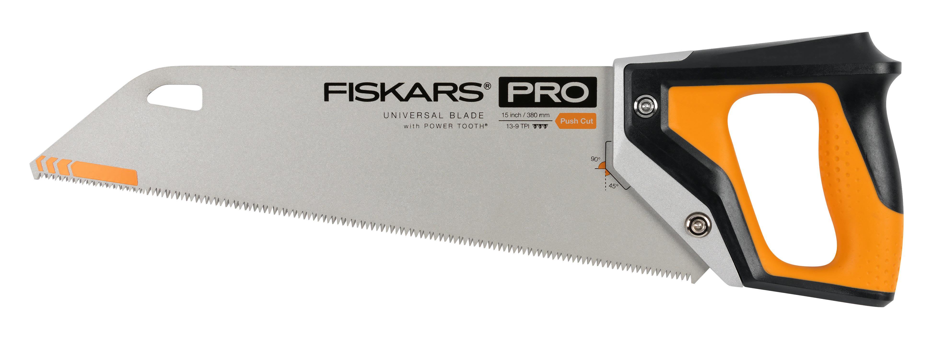 Fiskars PowerTooth 1062930 Handsåg 38 cm, 9 TPI