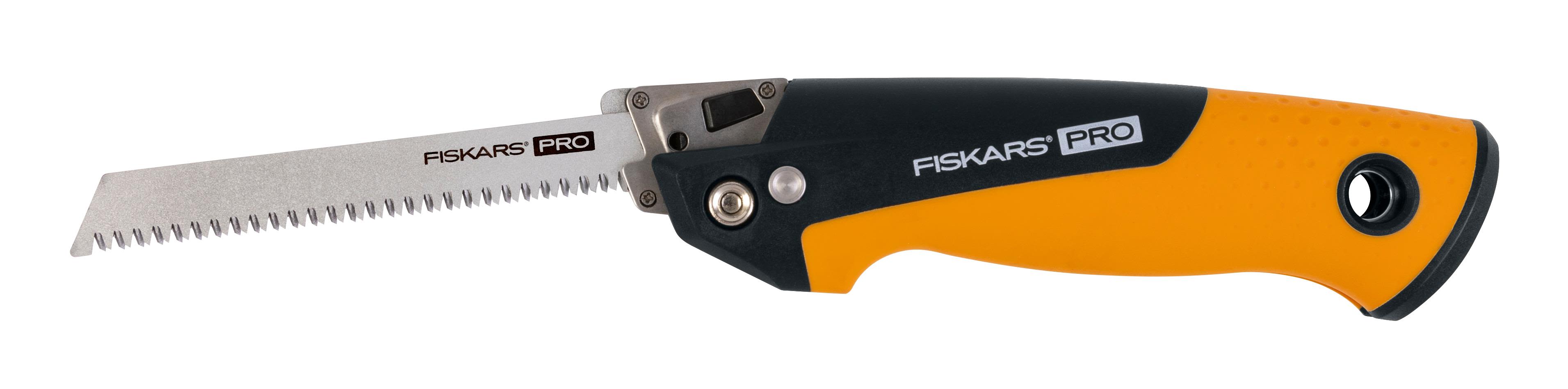 Fiskars PowerTooth 1062934 Håndsag sammenleggbar, med 2 blad