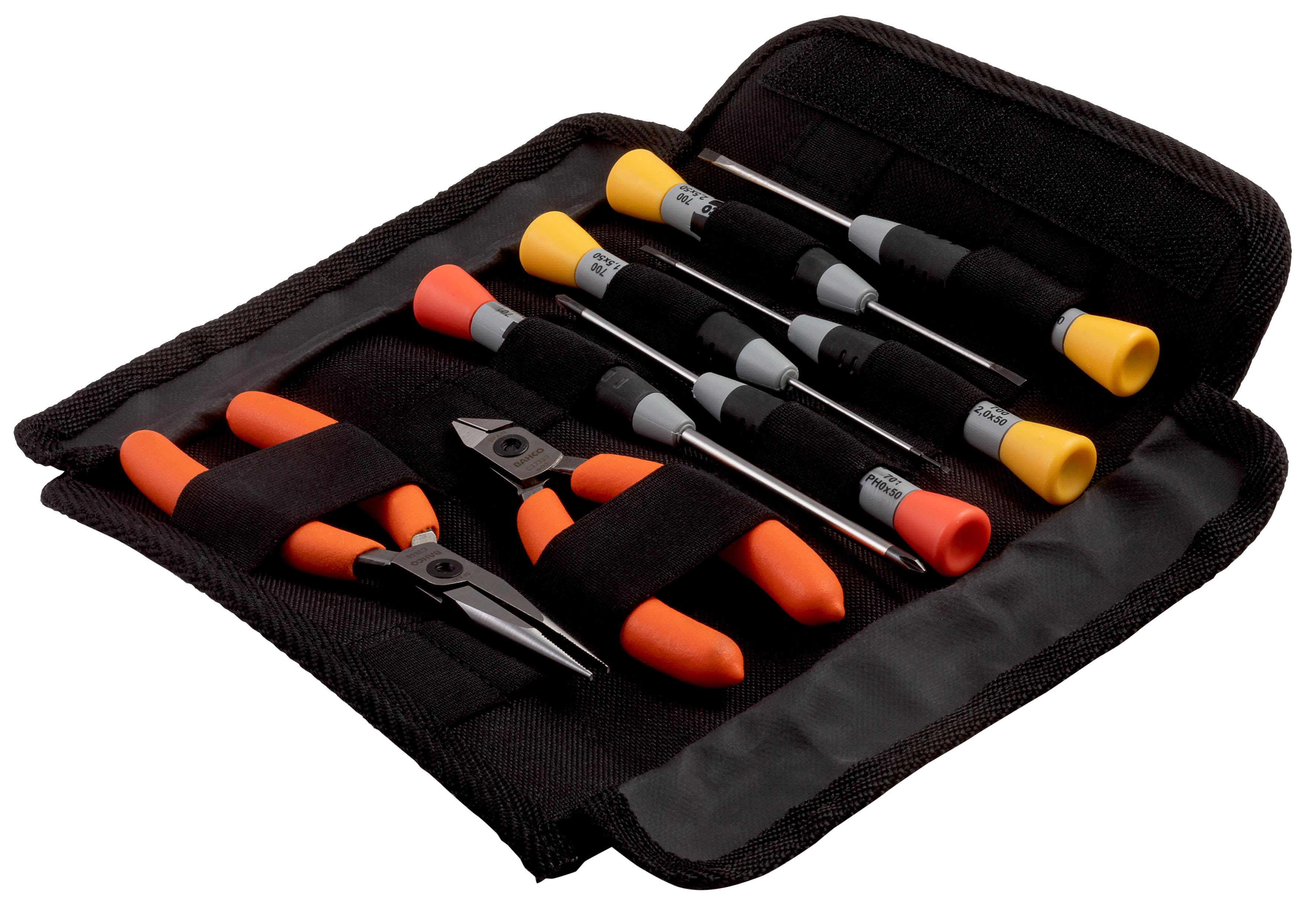 Bahco C3903/2-6 Tangsett 8 deler