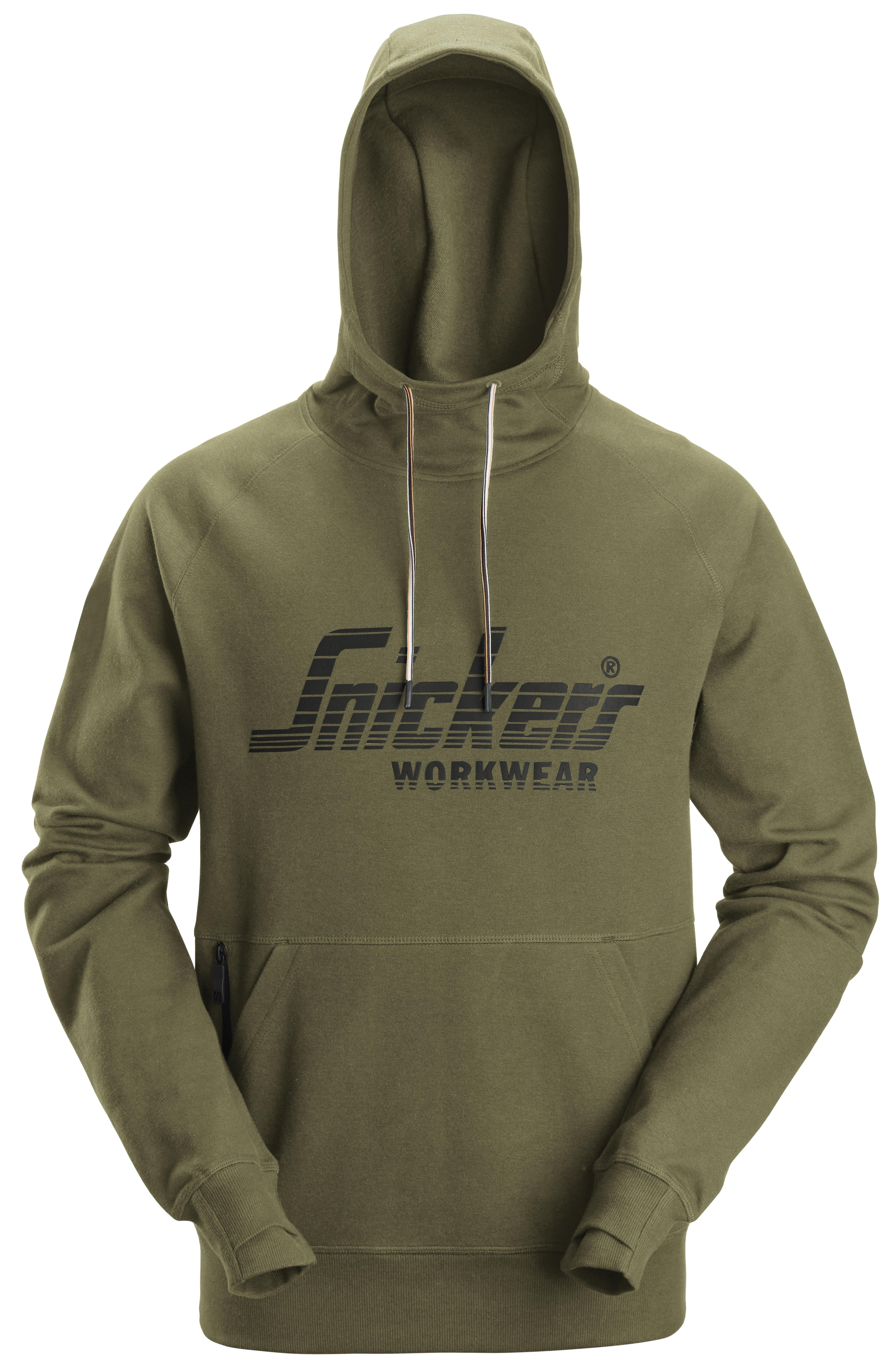 Snickers Workwear 2894 Luvtröja grön Grön