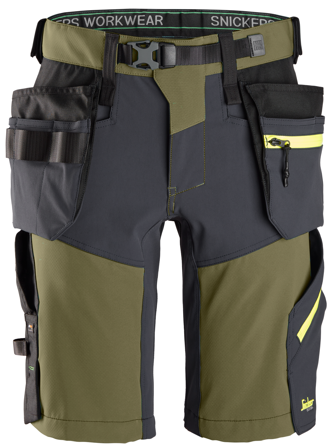 Snickers Workwear 6140 Shorts grønn Grønn