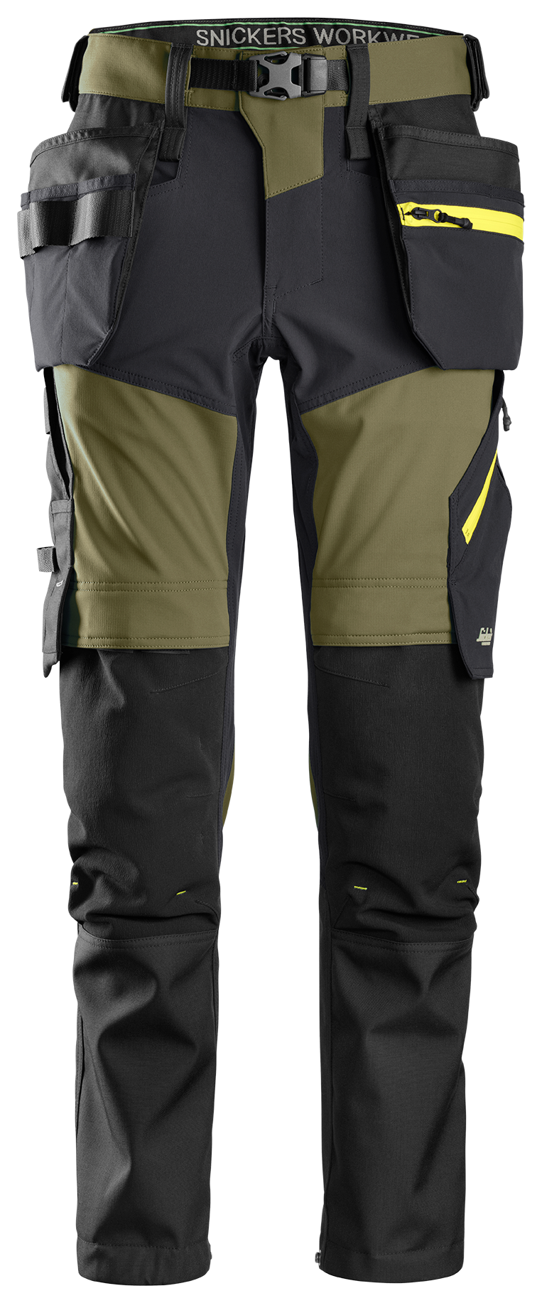 Snickers Workwear 6940 Arbeidsbukse grønn/grå 116