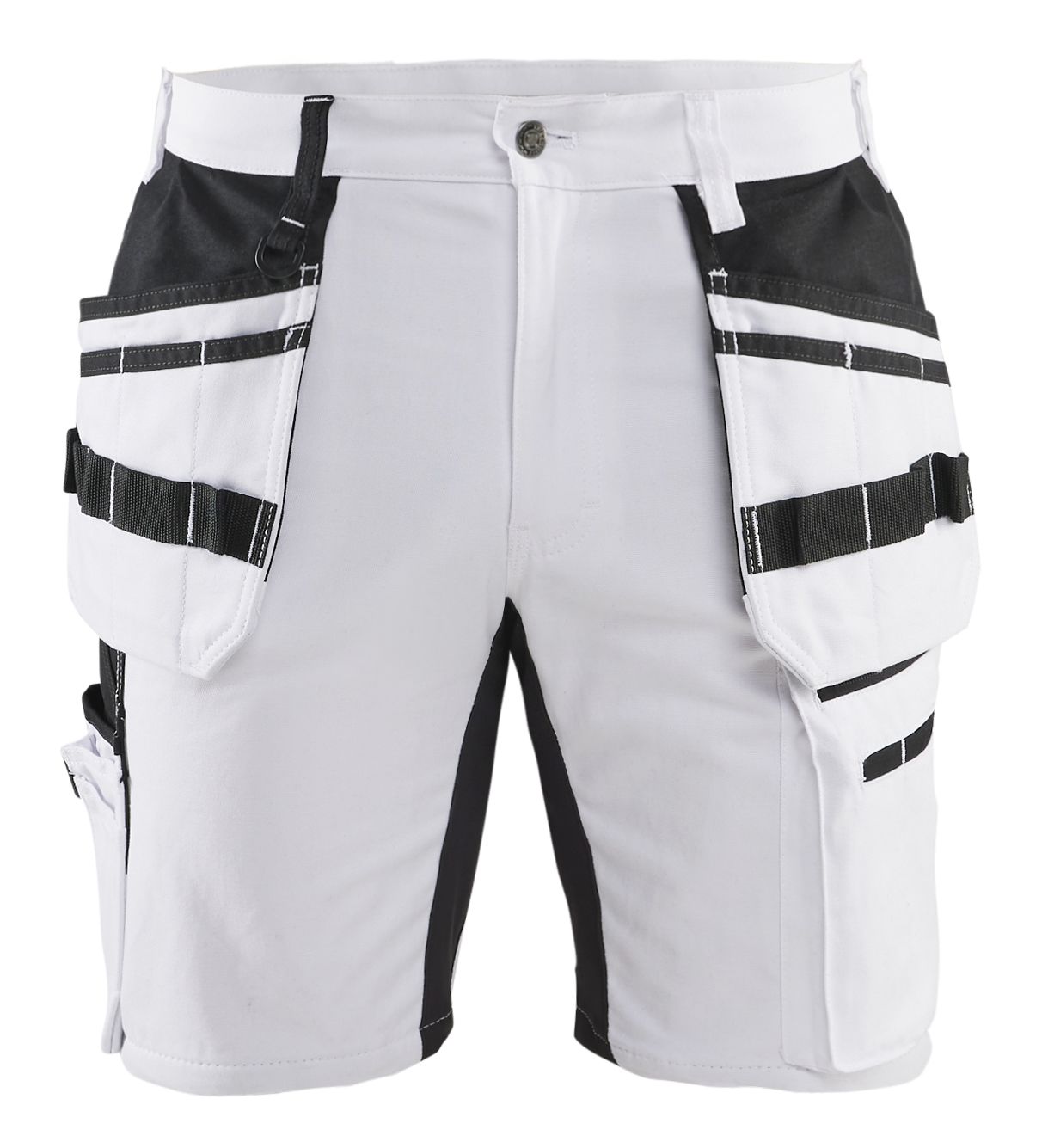 Blåkläder 191110001099C44 Målarshorts vit/svart C44