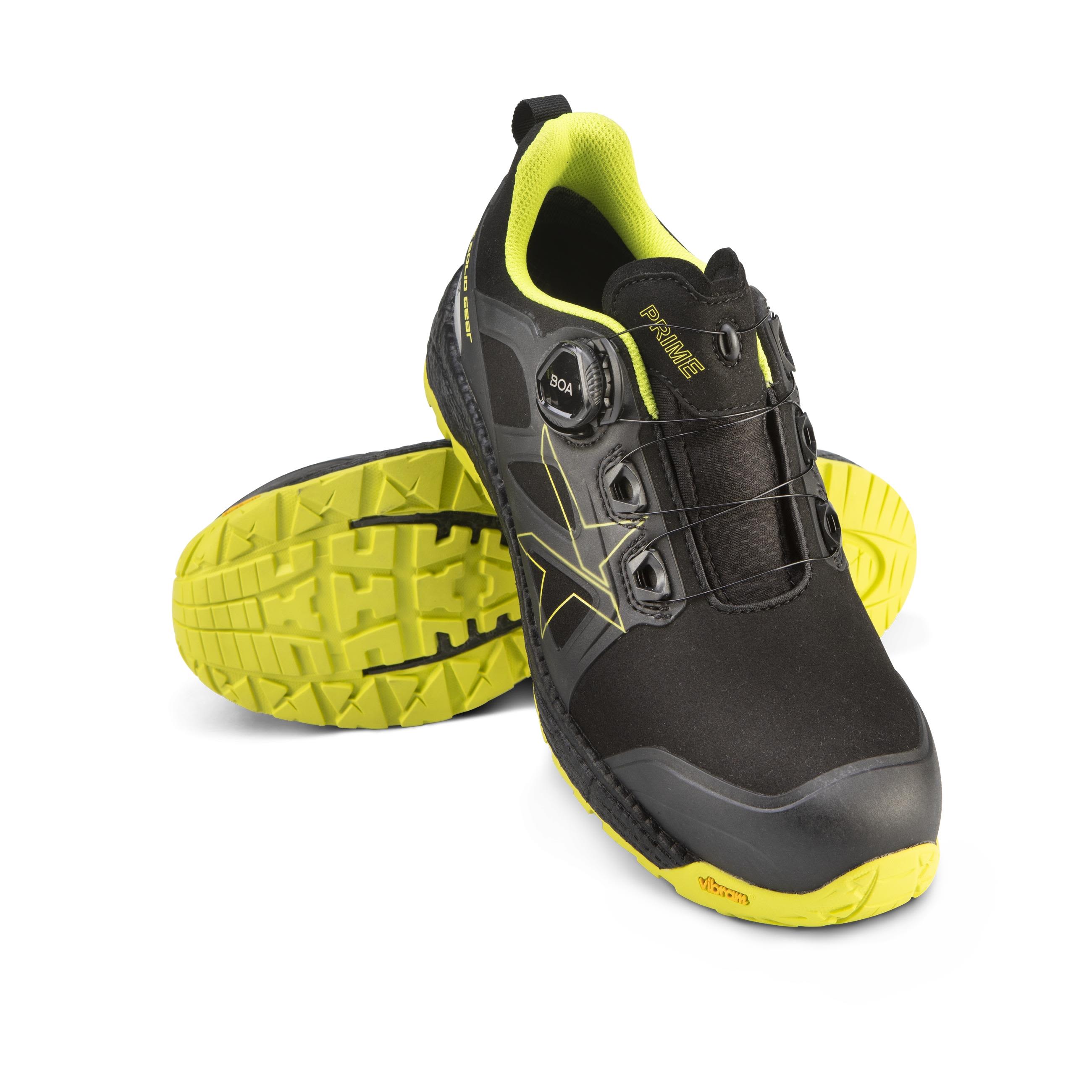 Solid Gear Prime GTX Low Skyddssko S3, glasfibertåhätta, svart 46