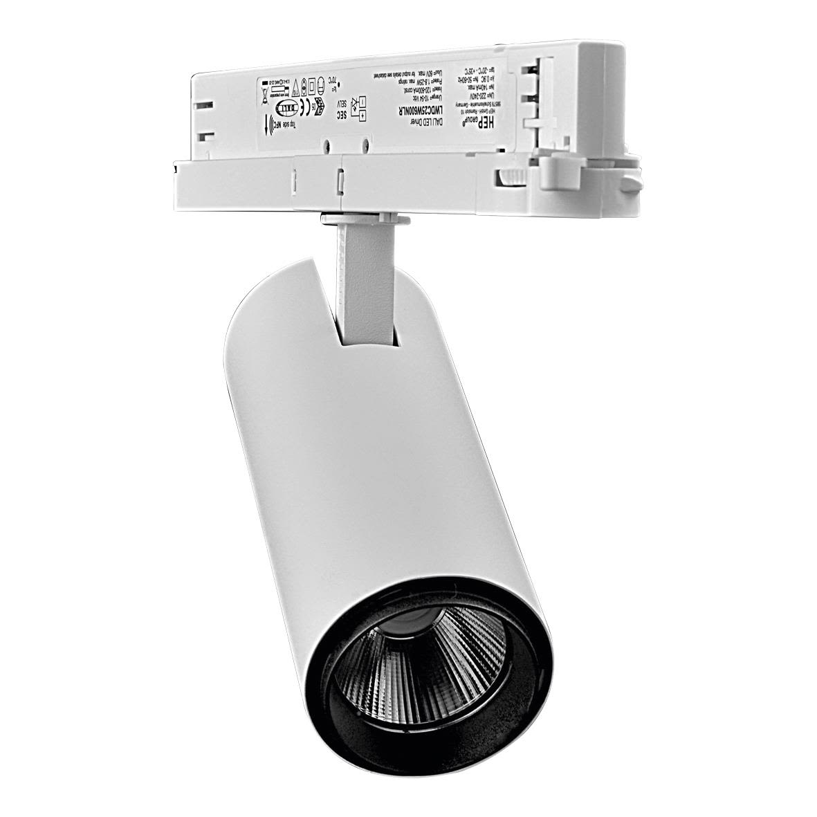 Designlight Tracky P-820MW Dali Spotlight 20 W, 3000 K Vit
