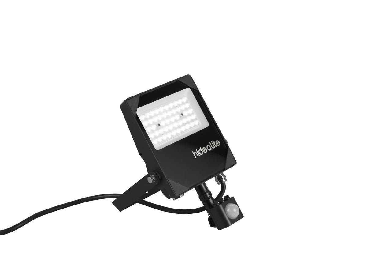 Hide-a-Lite Scout G2 XS 7768000 Lyskaster svart, 4000 K Asym, PIR-sensor 30W, 4250 lm, XS