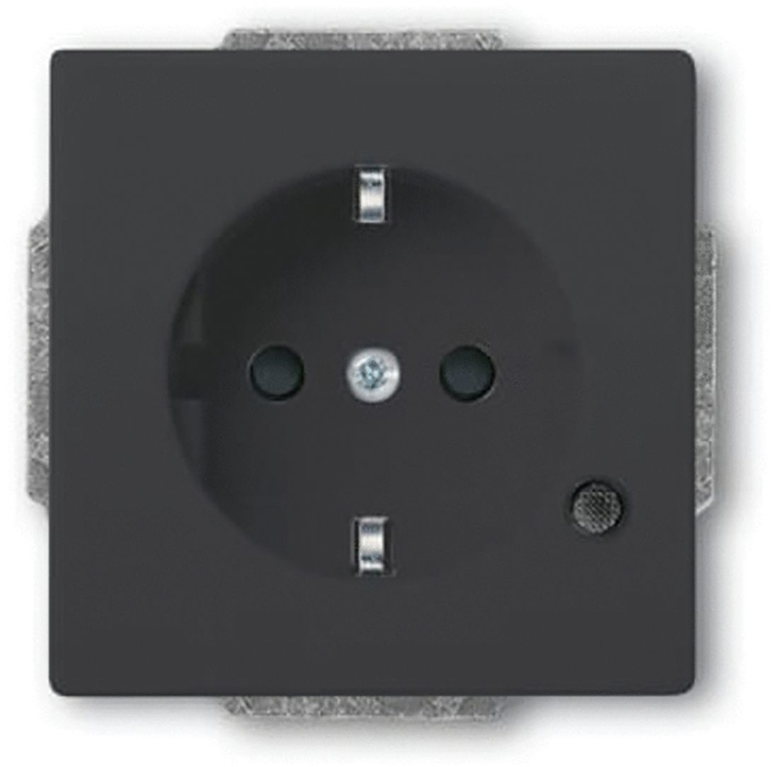 ABB 2CKA002013A5457 Vägguttag antracit