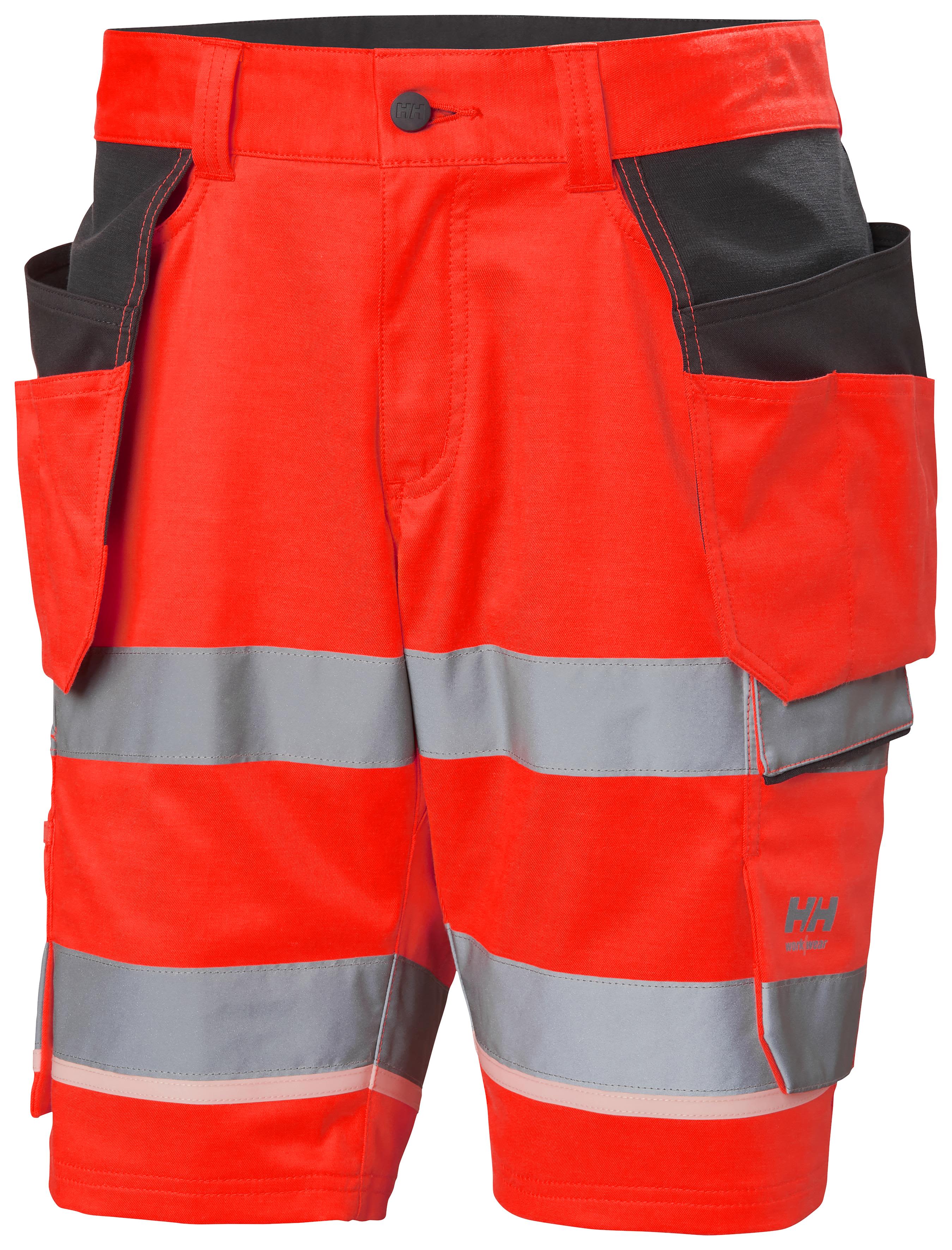 Helly Hansen Workwear 77516-169 Arbeidsshorts Hi-Vis rød Hi-Vis rød