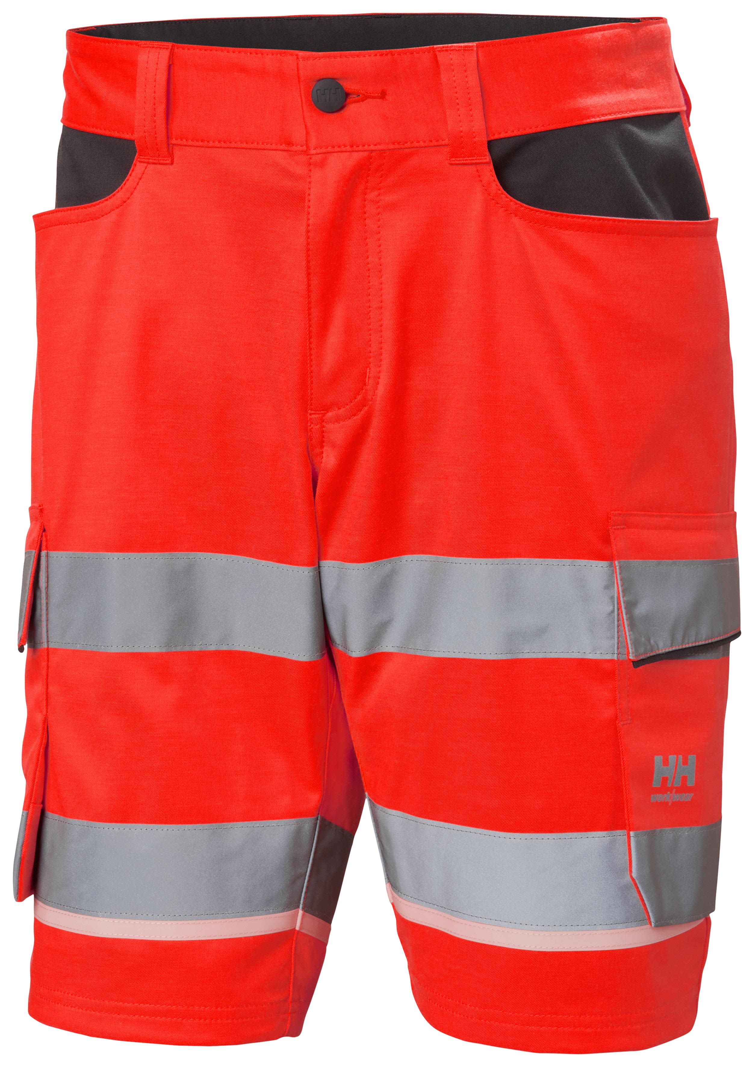 Helly Hansen Workwear 77517-169 Arbeidsshorts Hi-Vis rød Hi-Vis rød