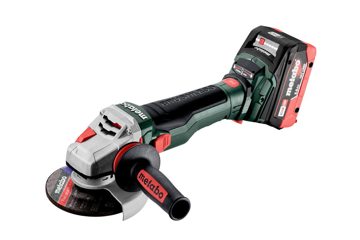 Metabo WB 18 15-125 BL Q Vinkelslip med batteri och laddare