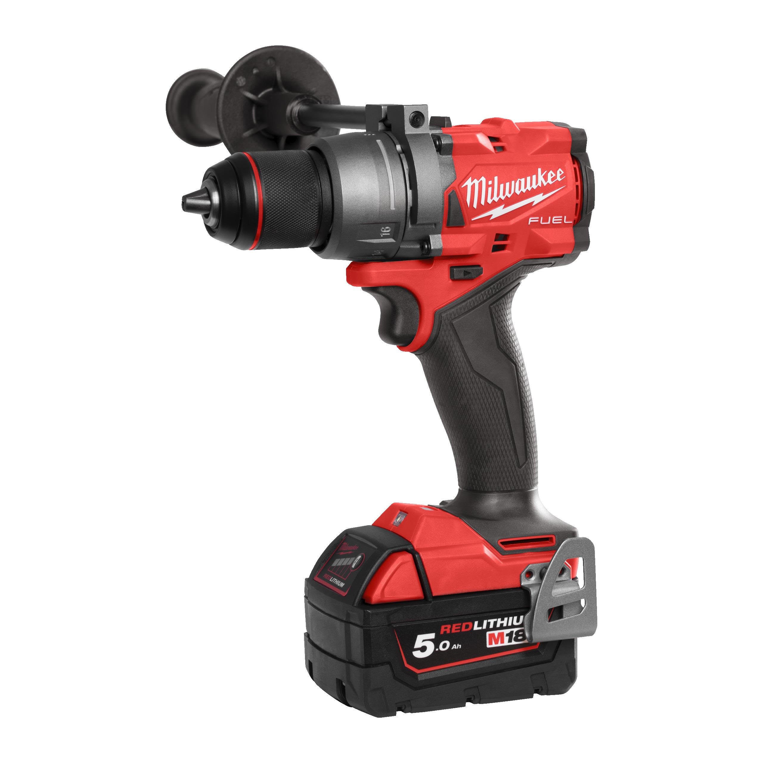 Milwaukee M18 FPD3-502X Slagboremaskine med batteri og oplader