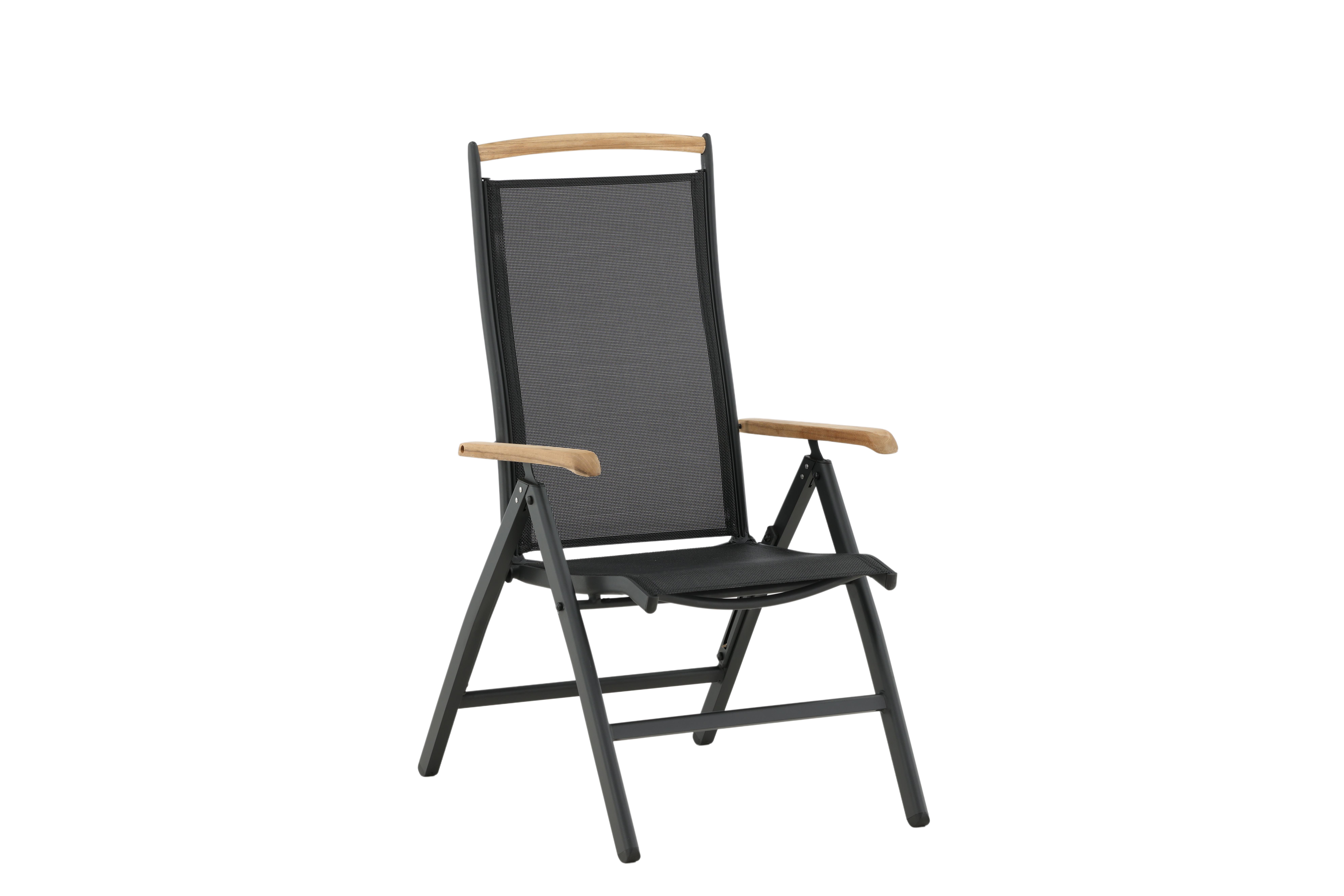Venture Home Panama 6049-520 Positionsstol 2-pack Svart