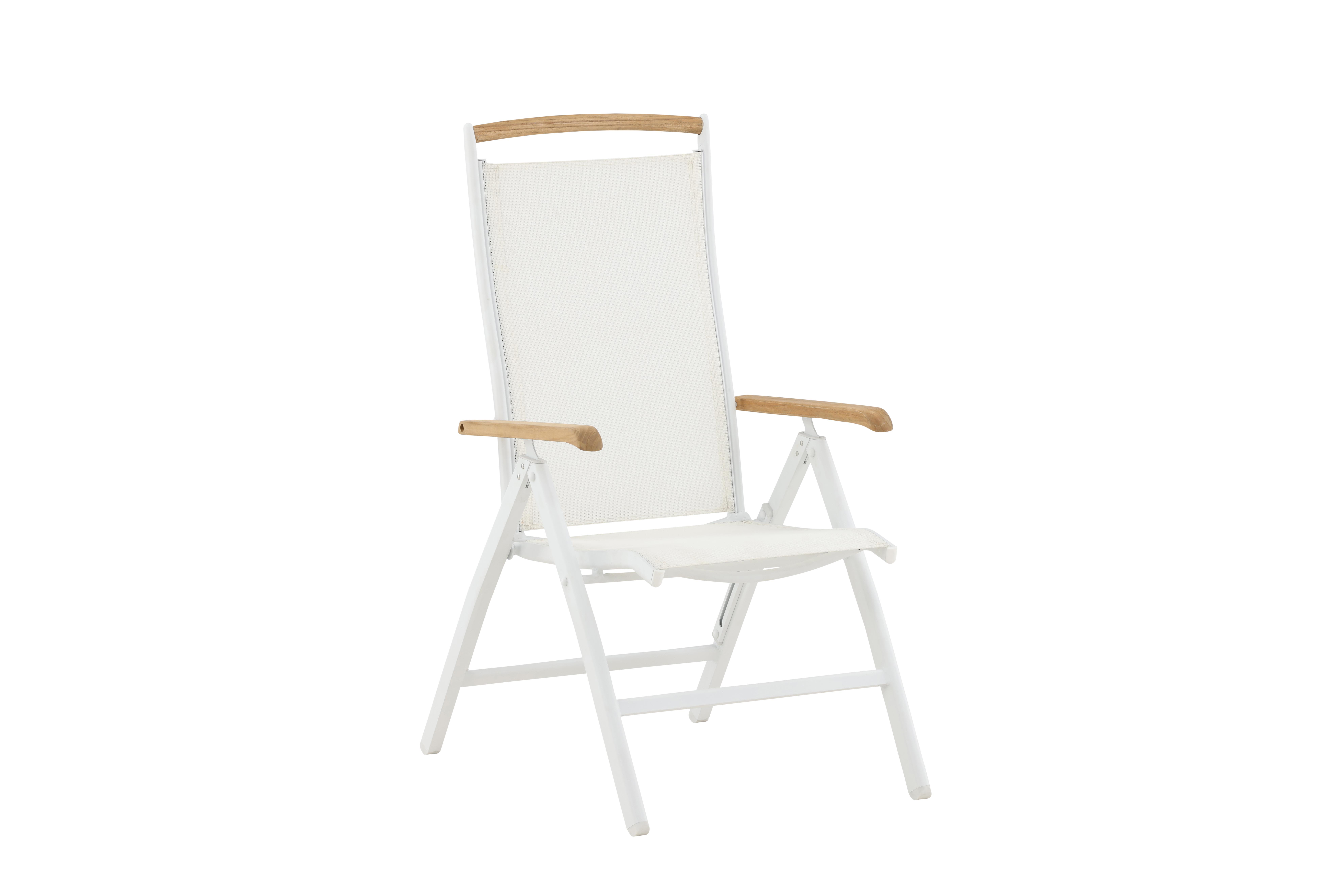 Venture Home Panama 6149-400 Positionsstol 2-pack Vit