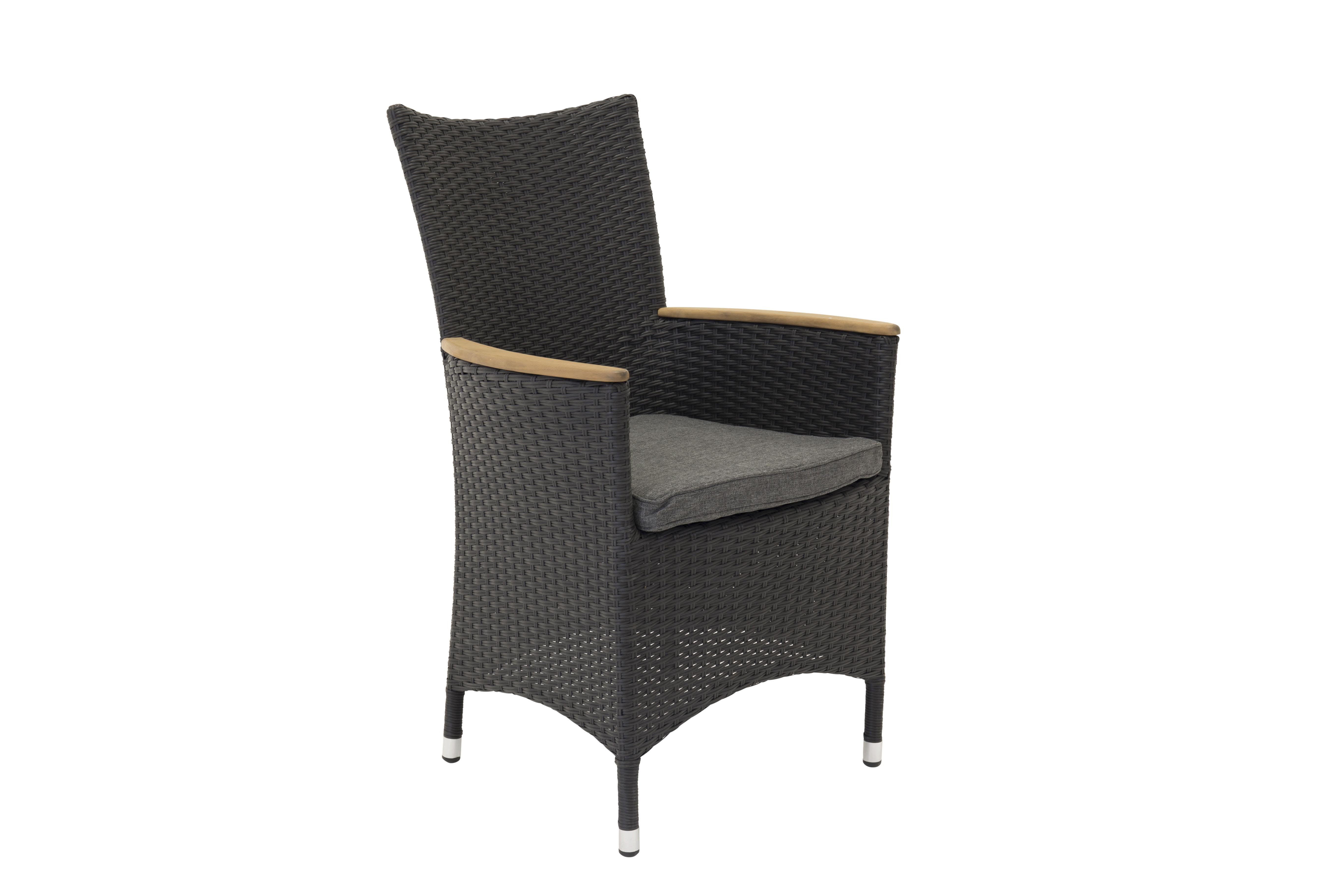Venture Home Malin 9282-001 Karmstol svart