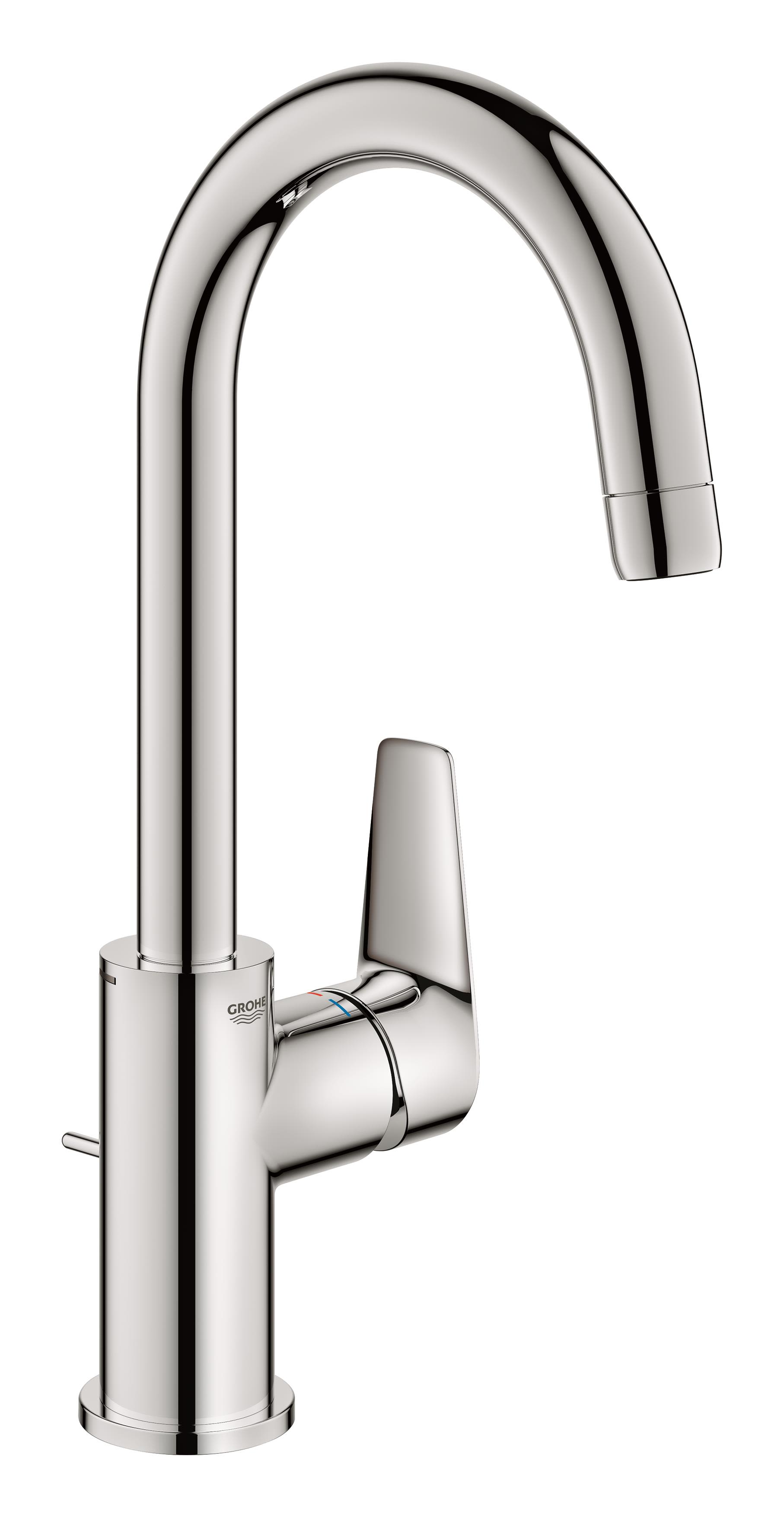 Grohe Start Edge 24201001 Blandebatteri krom, med bunnventil
