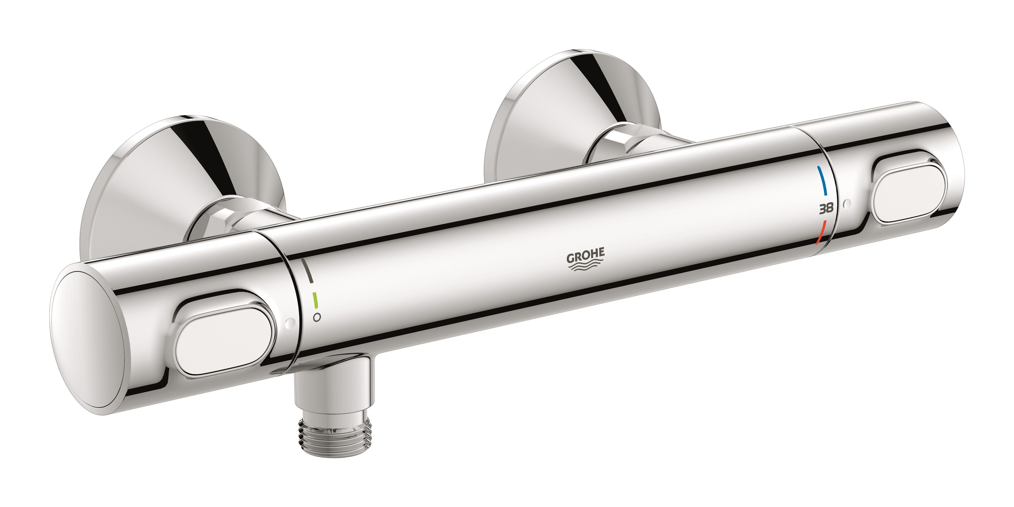 Grohe Precision Flow 34840000 Dusjbatteri 150 c/c Med dekkbrikke og S-tilkobling