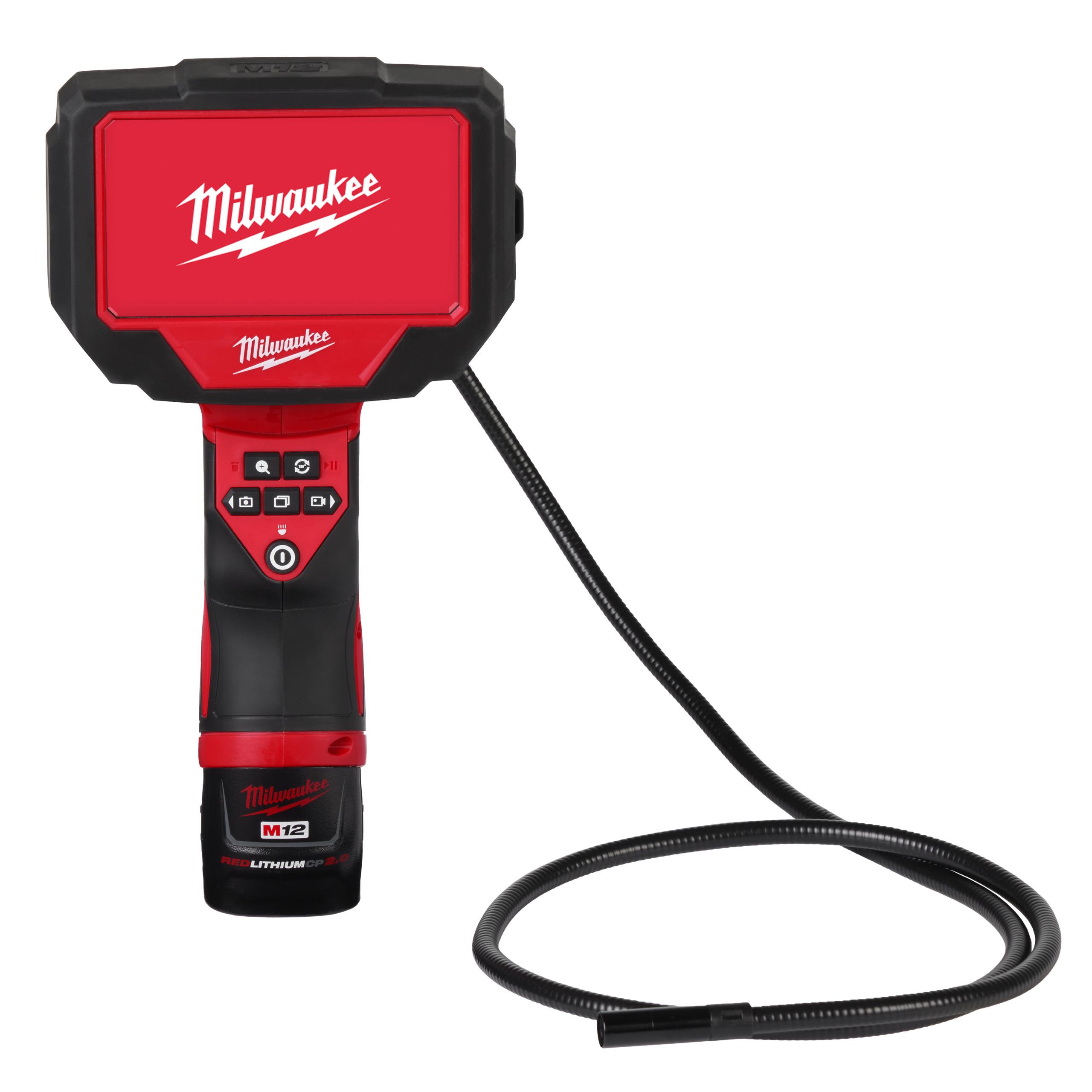 Milwaukee 4933480740 Inspeksjonskamera med batteri og lader