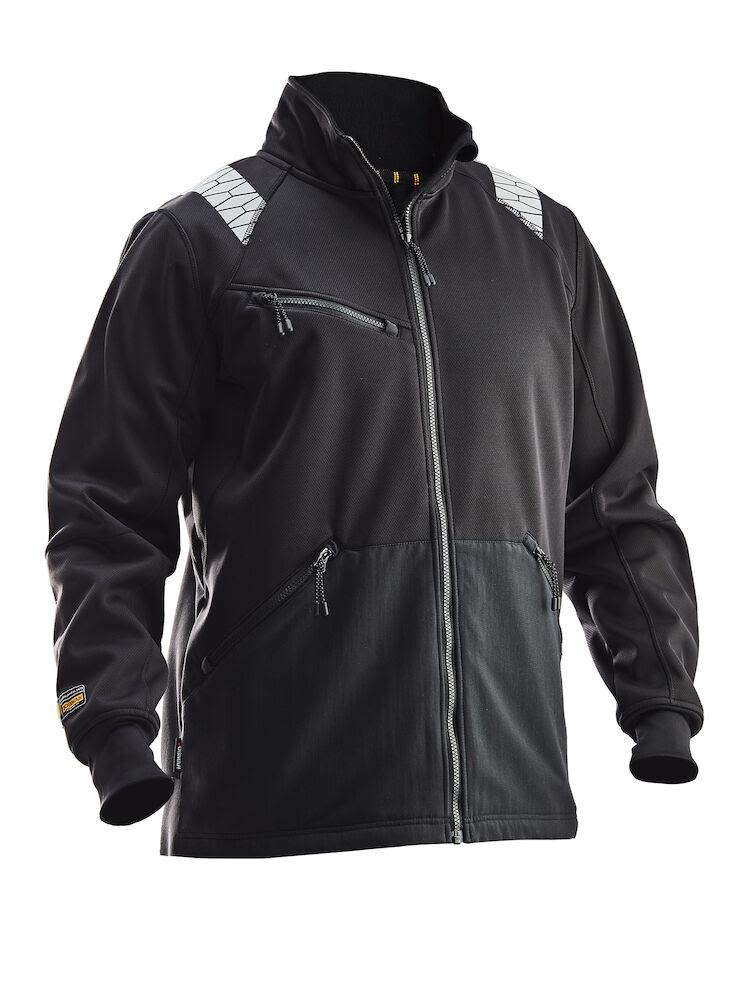 Jobman 1191 Softshelljakke svart Svart