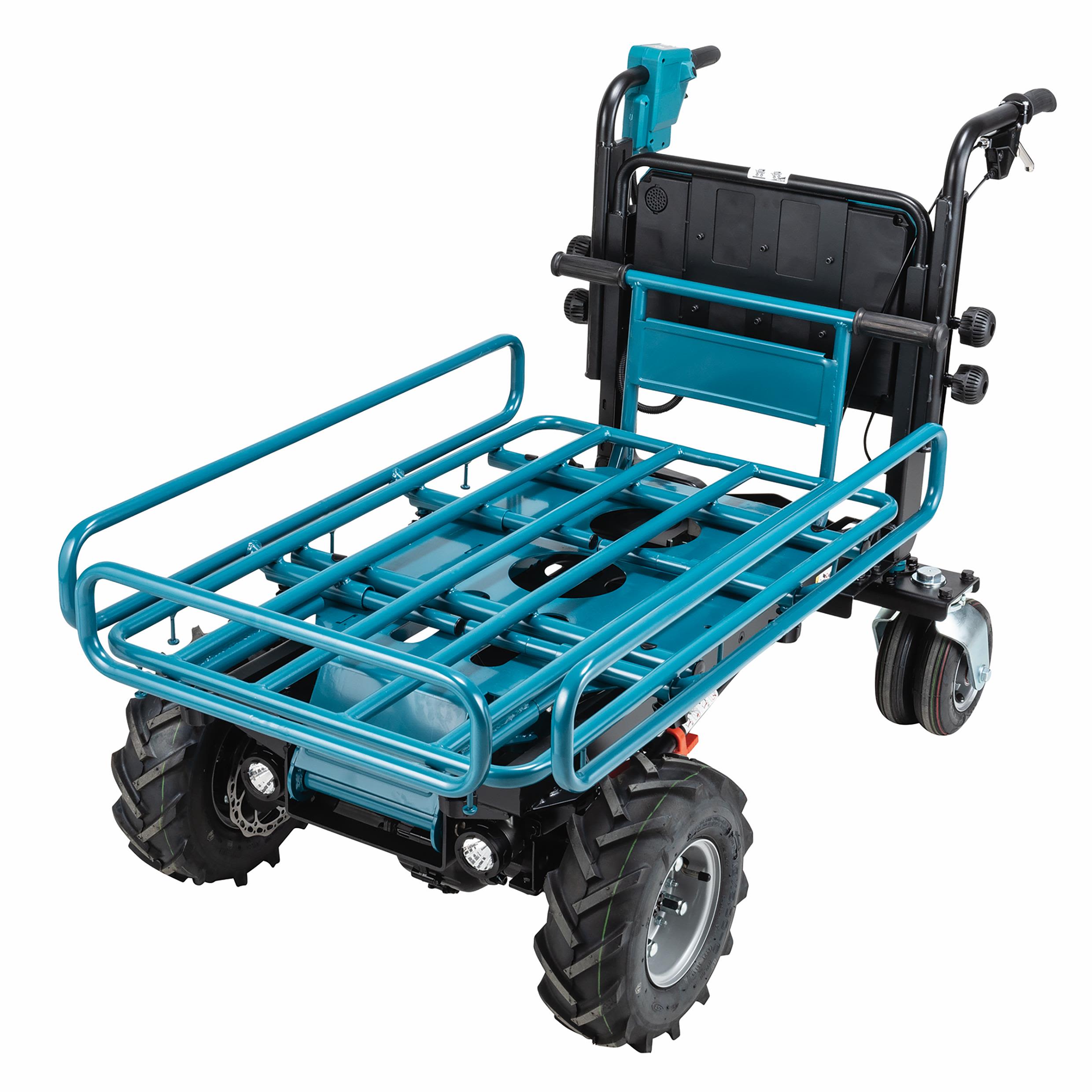 Makita DCU604Z Skottkärra 180 kg, utan batteri och laddare