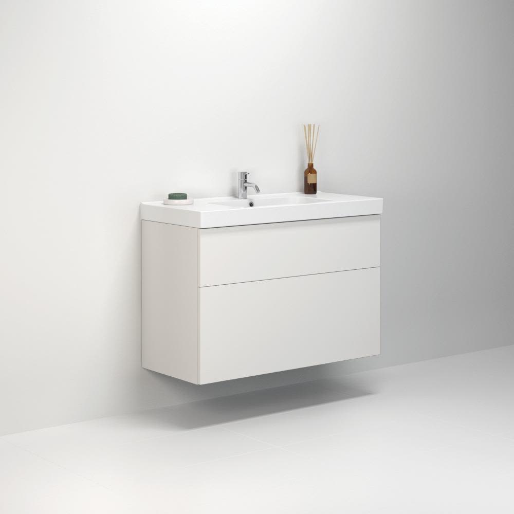 Dansani Luna Menuet Kommodpaket 101 cm Vit matt