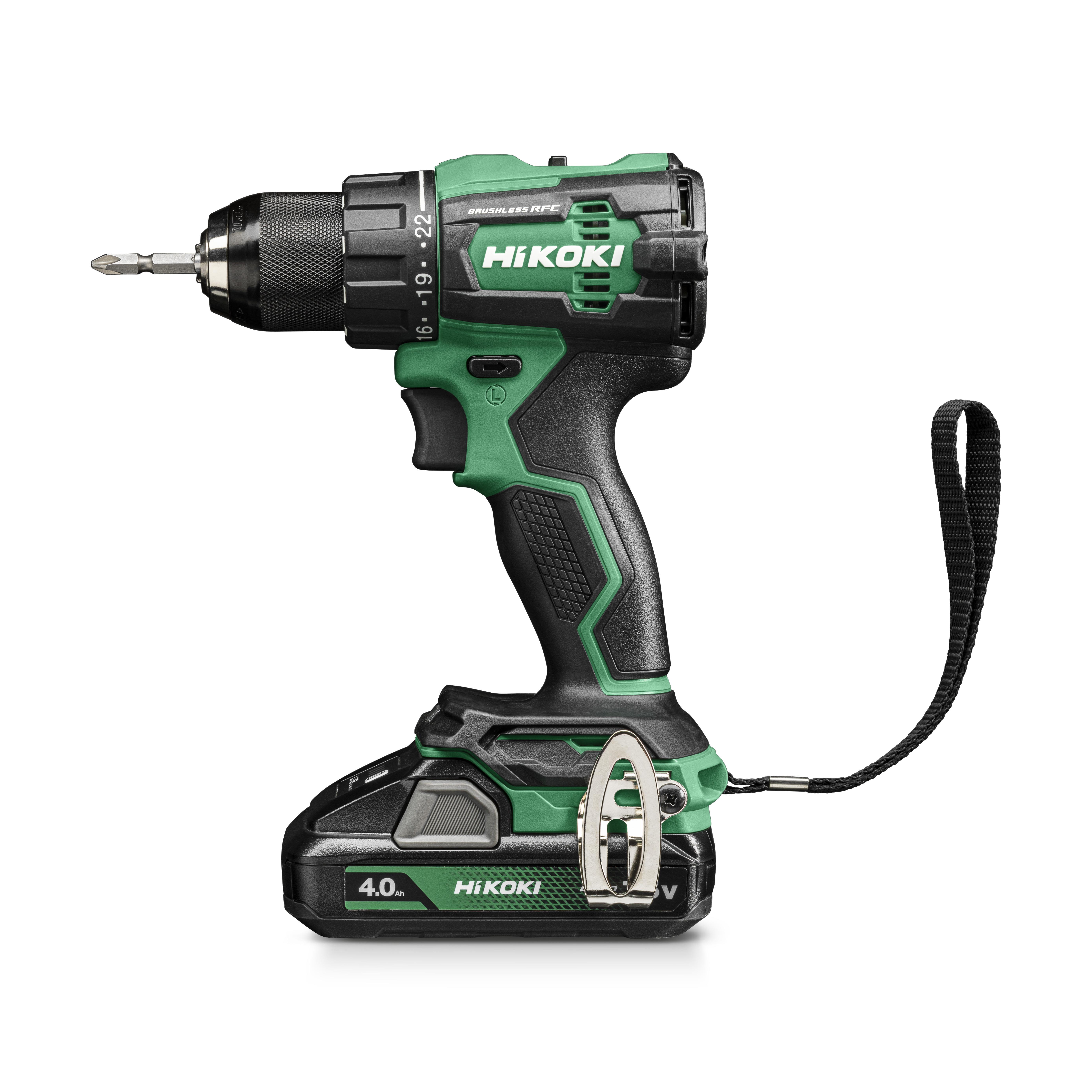 HiKOKI DS18DE Borrskruvdragare med batteri och laddare