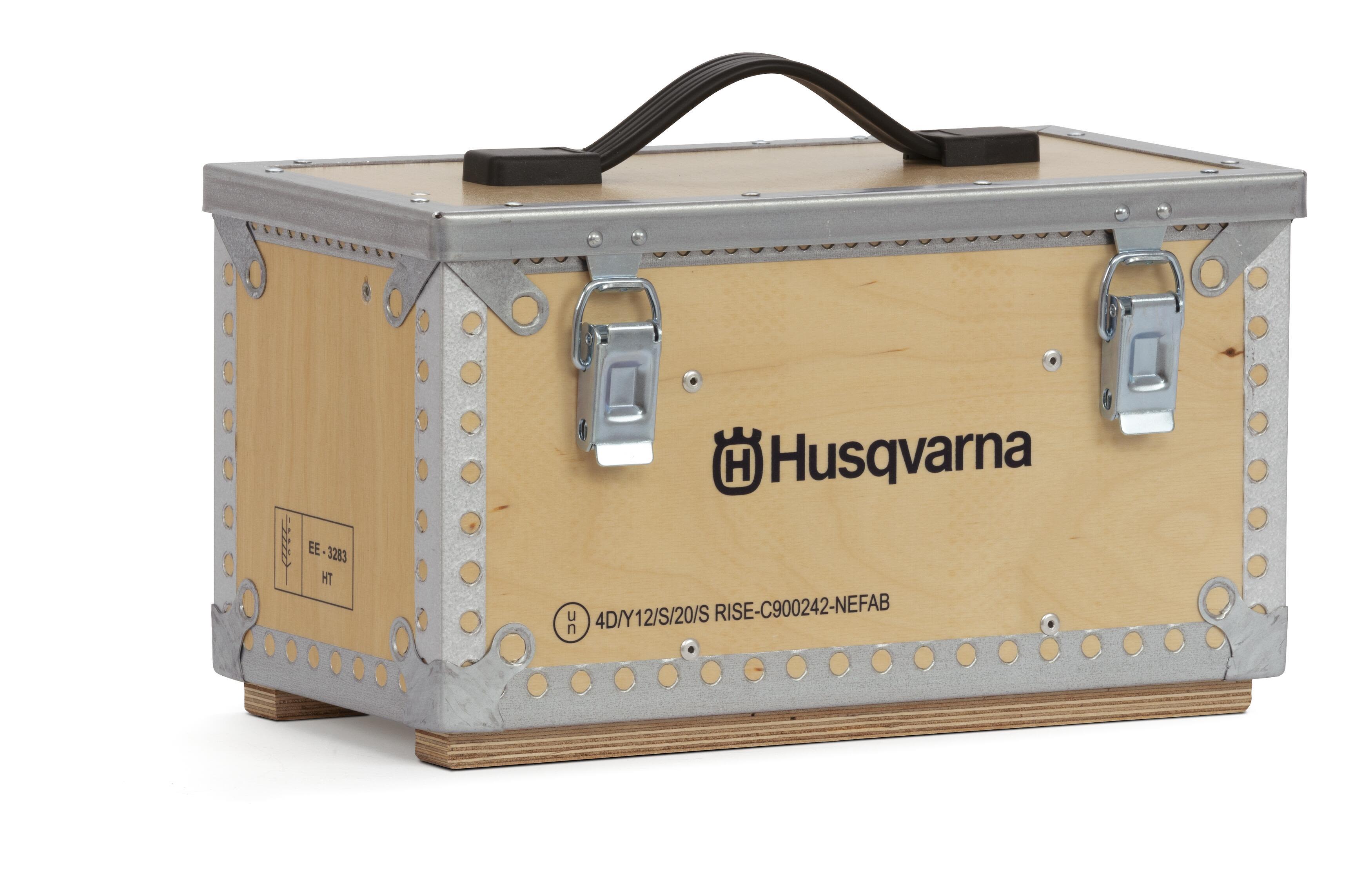 Husqvarna BLI Batteribox trä