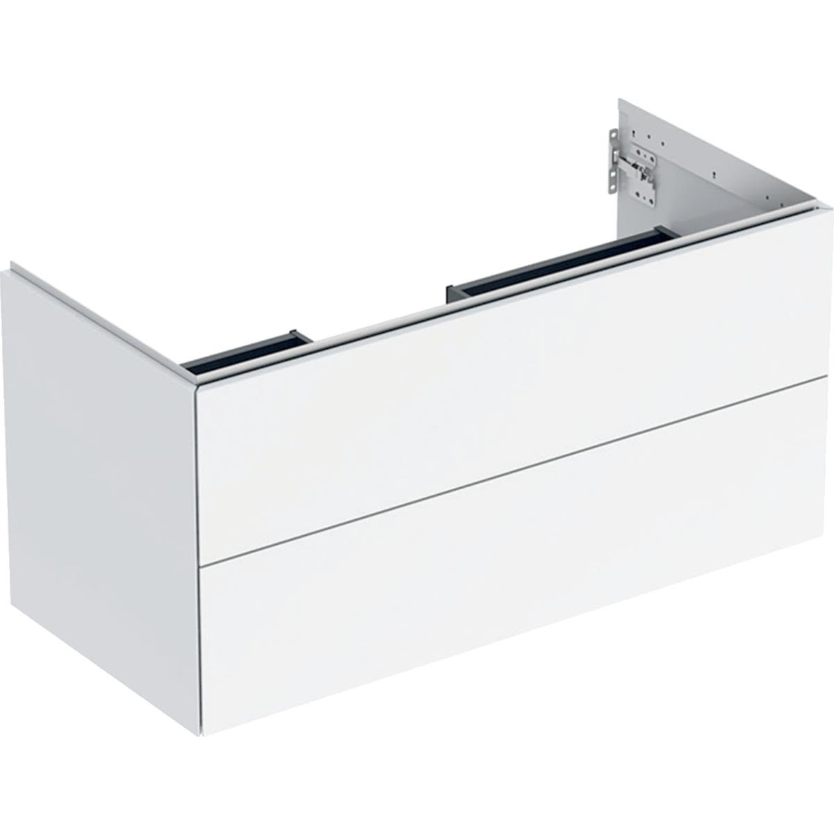Geberit ONE 505.264.00.1 Kommod 105 x 47 cm, 2 lådor Vit, blank