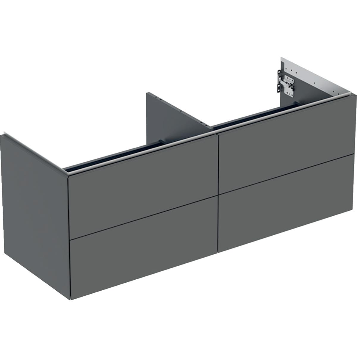 Geberit ONE 505.266.00.3 Kommod med 4 lådor, 135 x 47 cm Lava