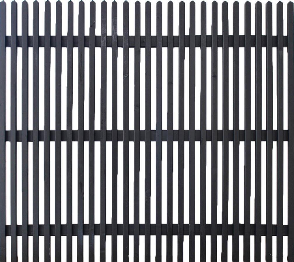Jabo Linnea 3 Staket 179 x 159 cm, svart