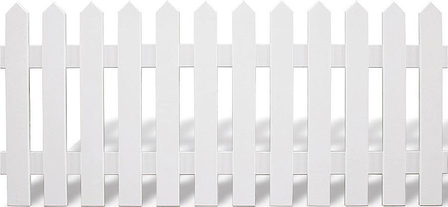 Jabo Smögen 3416 Staket 180x80 cm, vit, träskyddsbehandlad gran