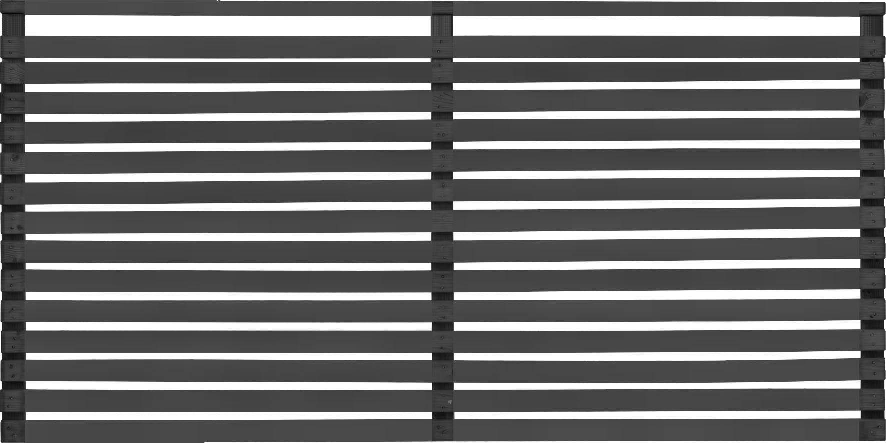 Jabo Horizont 2 Skärm 159 x 89 cm, svart