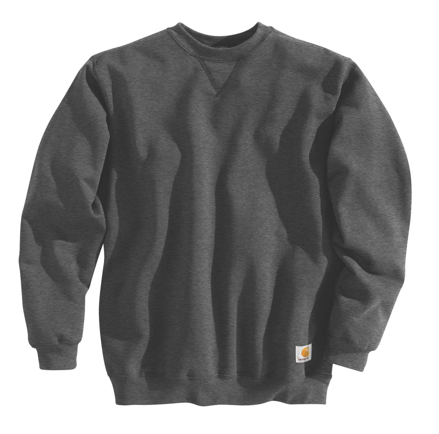 Carhartt K124 Tröja mörk gråmelerad Mörk gråmelerad