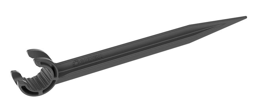 Gardena Micro-Drip-System 13208-20 Putkenpidike 10-pakkaus, 13 mm (1/2")