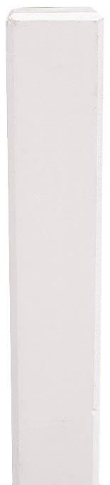 Jabo 3673 Stolpe vit, RAL9010, 70 x 70 x 1100 mm