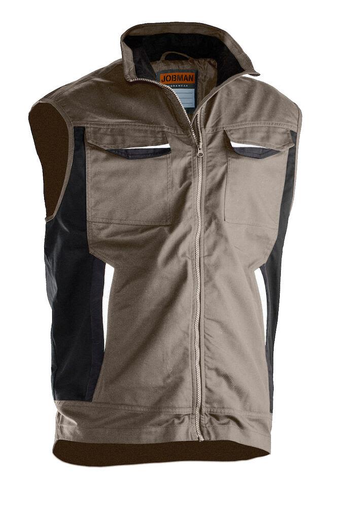 Jobman 7507 Vest khaki Khaki