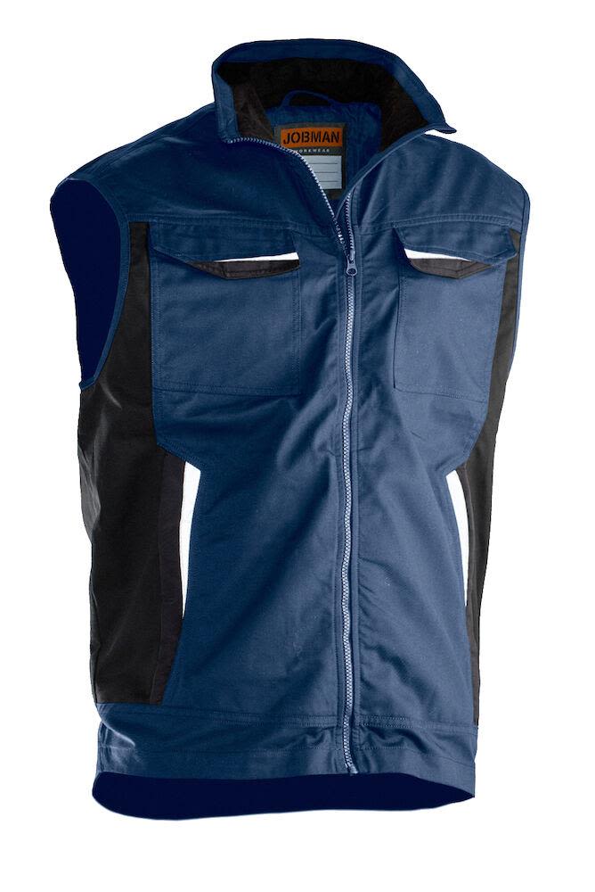 Jobman 7507 Vest marineblå Marineblå
