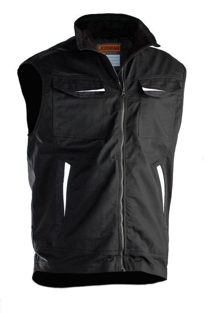 Jobman 7507 Vest svart Svart