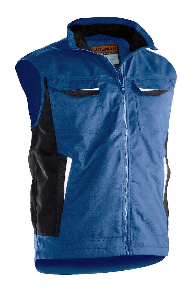 Jobman 7517 Vest blå, fôret Blå