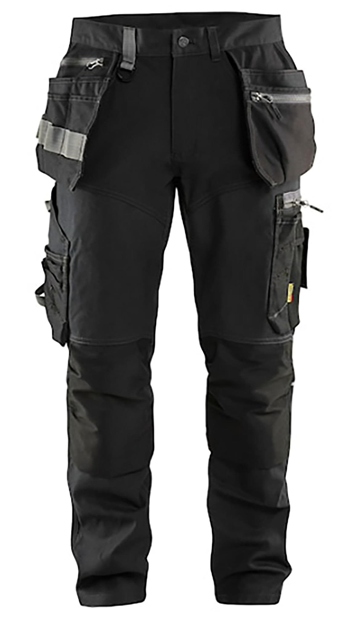 Bukser med stretch Black D104