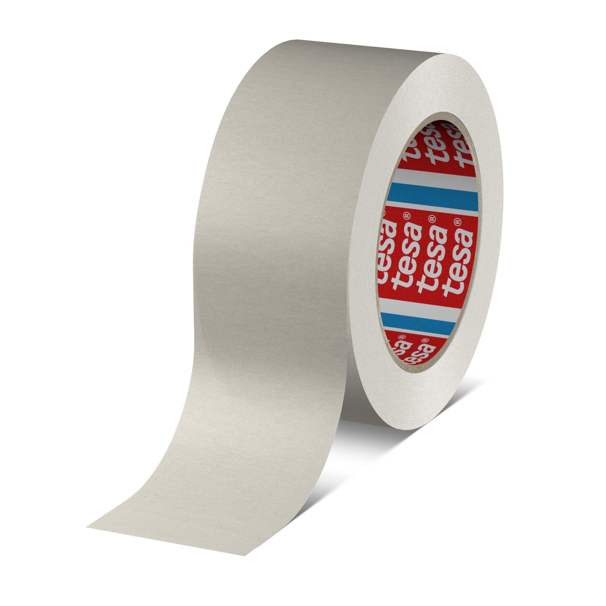 Tesa 4713 Packtejp papper, 50 m Vit, 50 mm