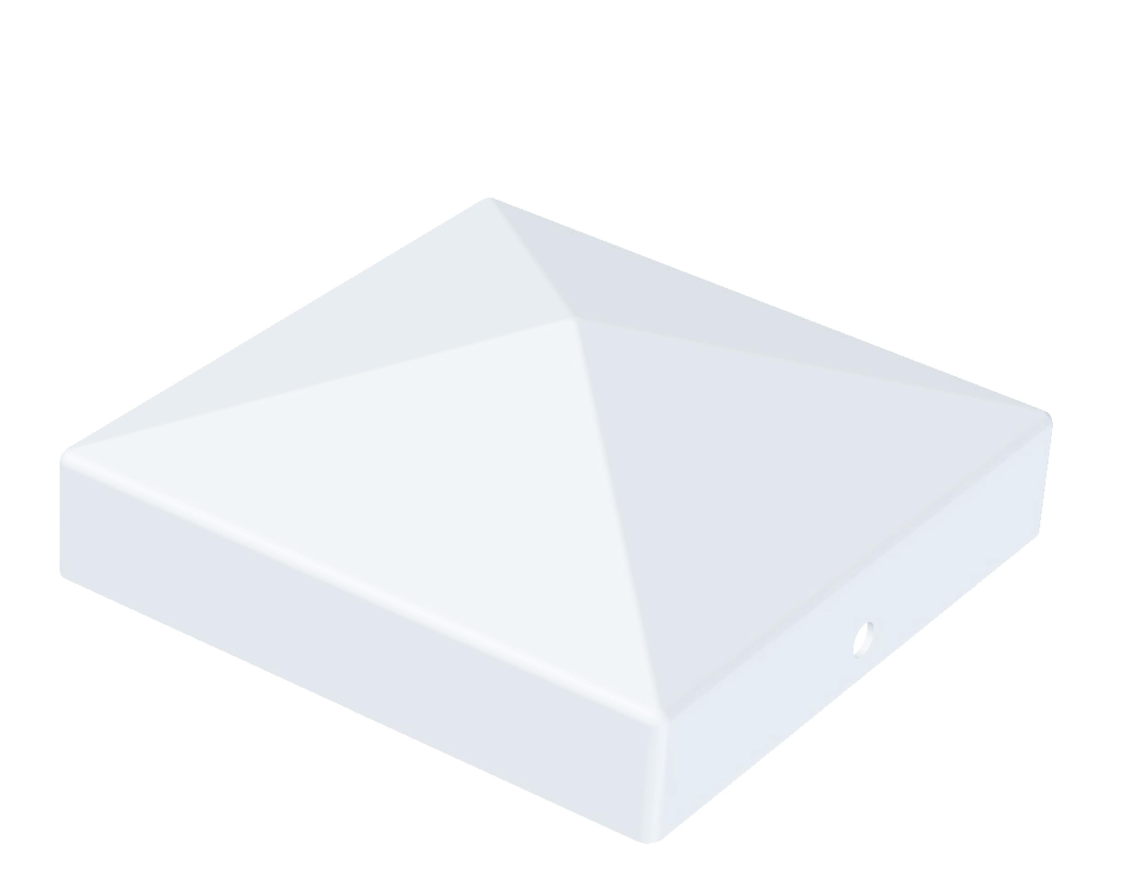 Jabo 36227 Stolplock 71×71 mm Vit