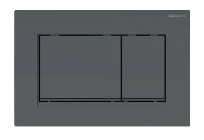 Geberit Sigma 30 Spolplatta matt, svart, plast
