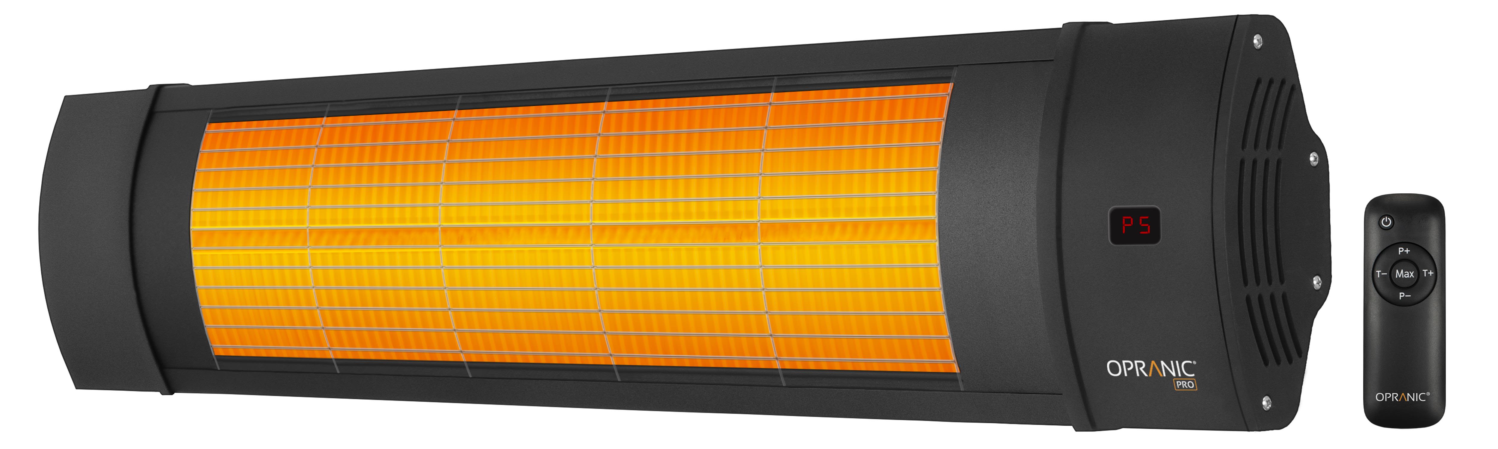 Opranic PRO V70R Infravarmer med fjernbetjening og timer