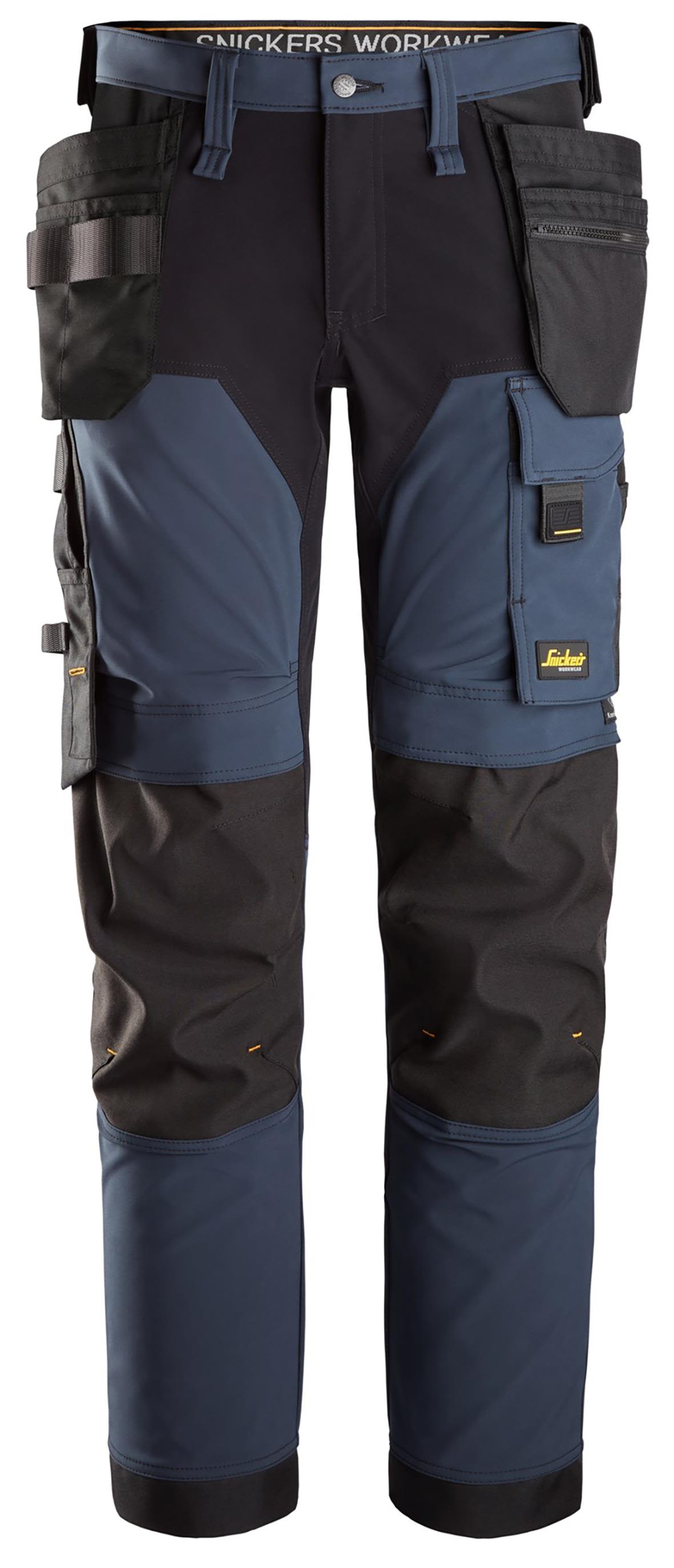 Snickers Workwear 6275-9504 AllroundWork Arbetsbyxa stretch, marinblå/svart Marinblå/Svart
