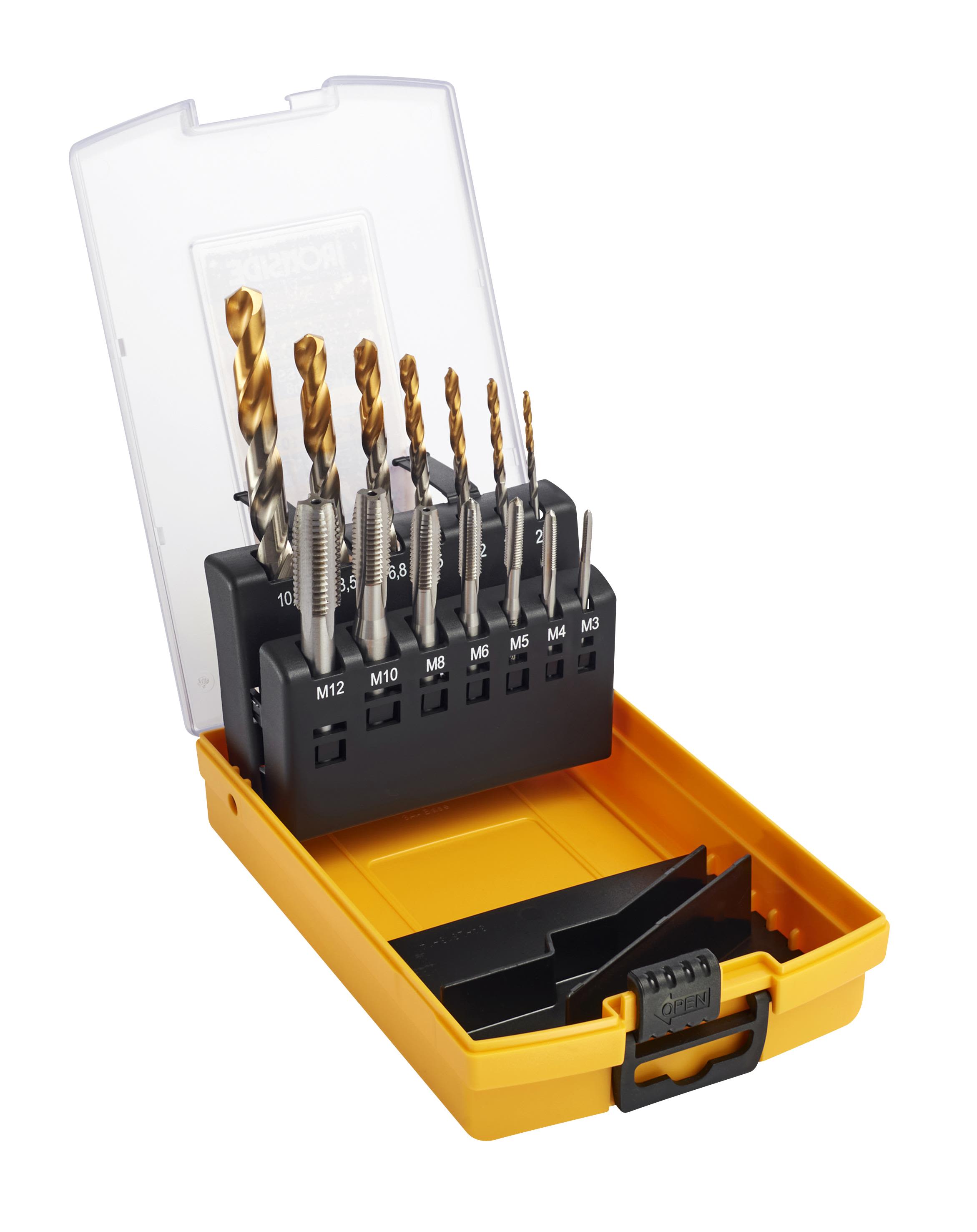 Ironside 202868 Gängtappsats 14 delar, M3-M12
