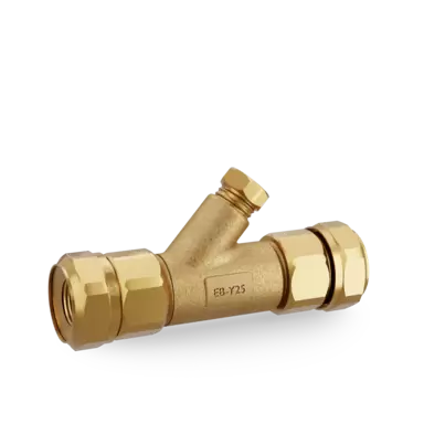 Ebeco EB-Y25 Y-koppling med trycknippel och packning 25 mm