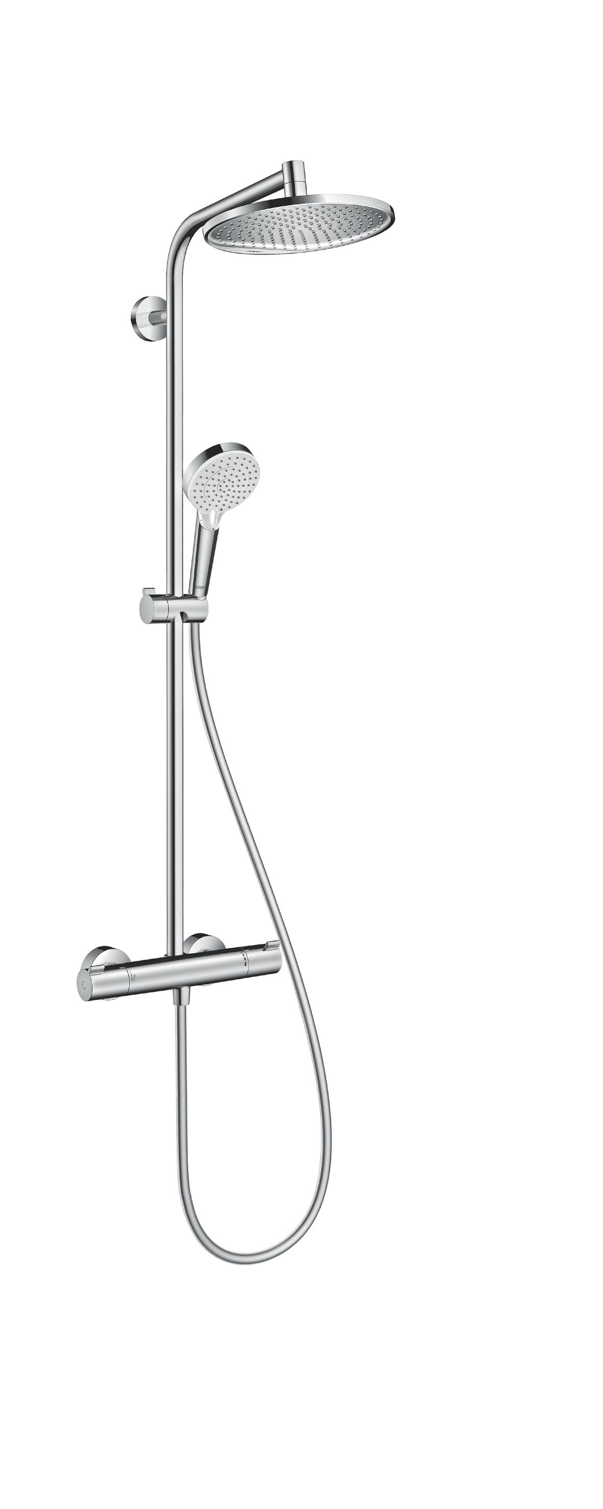 Hansgrohe Crometta S Duschset tak-/handdusch med blandare