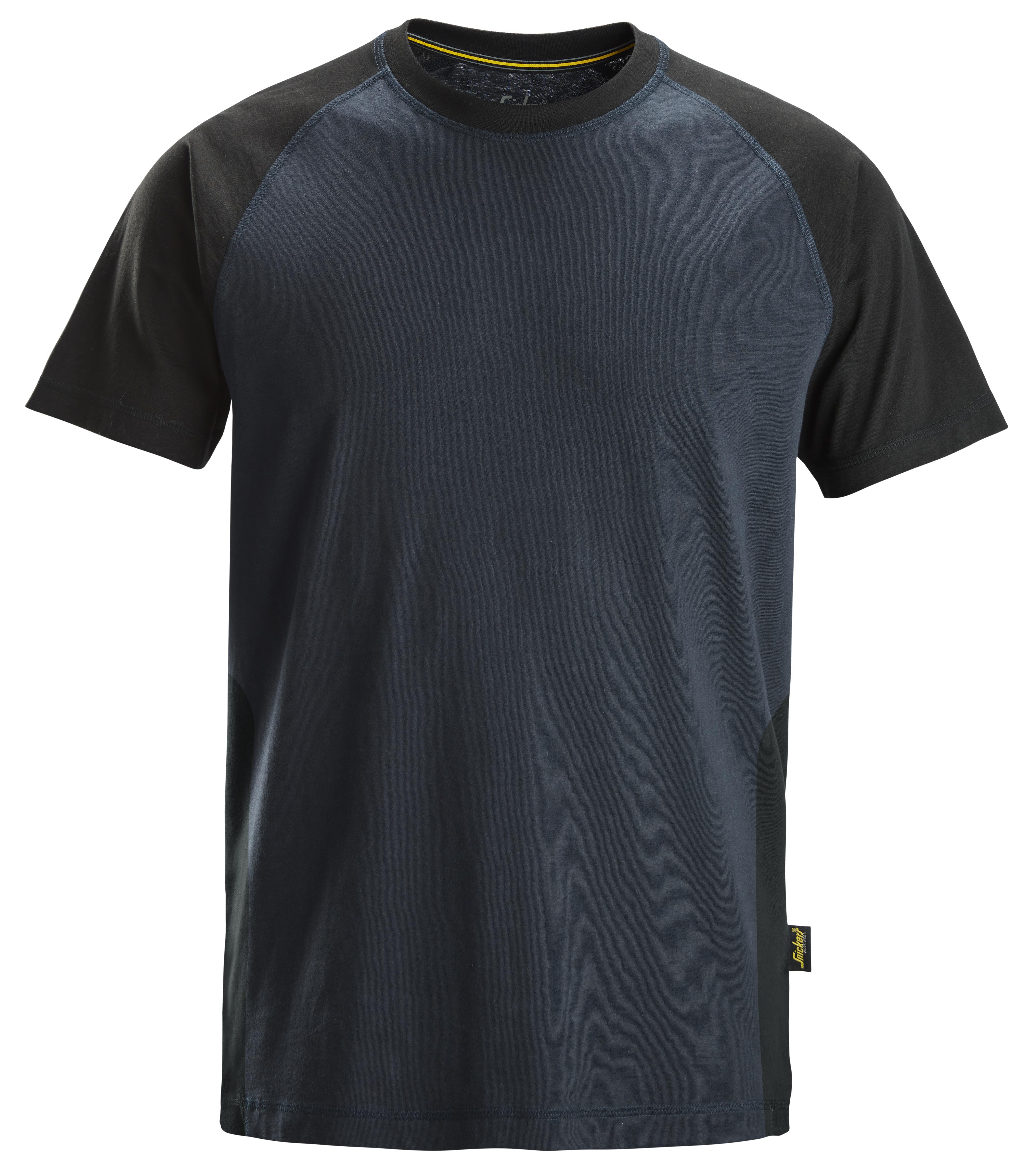 Snickers Workwear 2550-9504 T-shirt marinblå/svart Marinblå/Svart