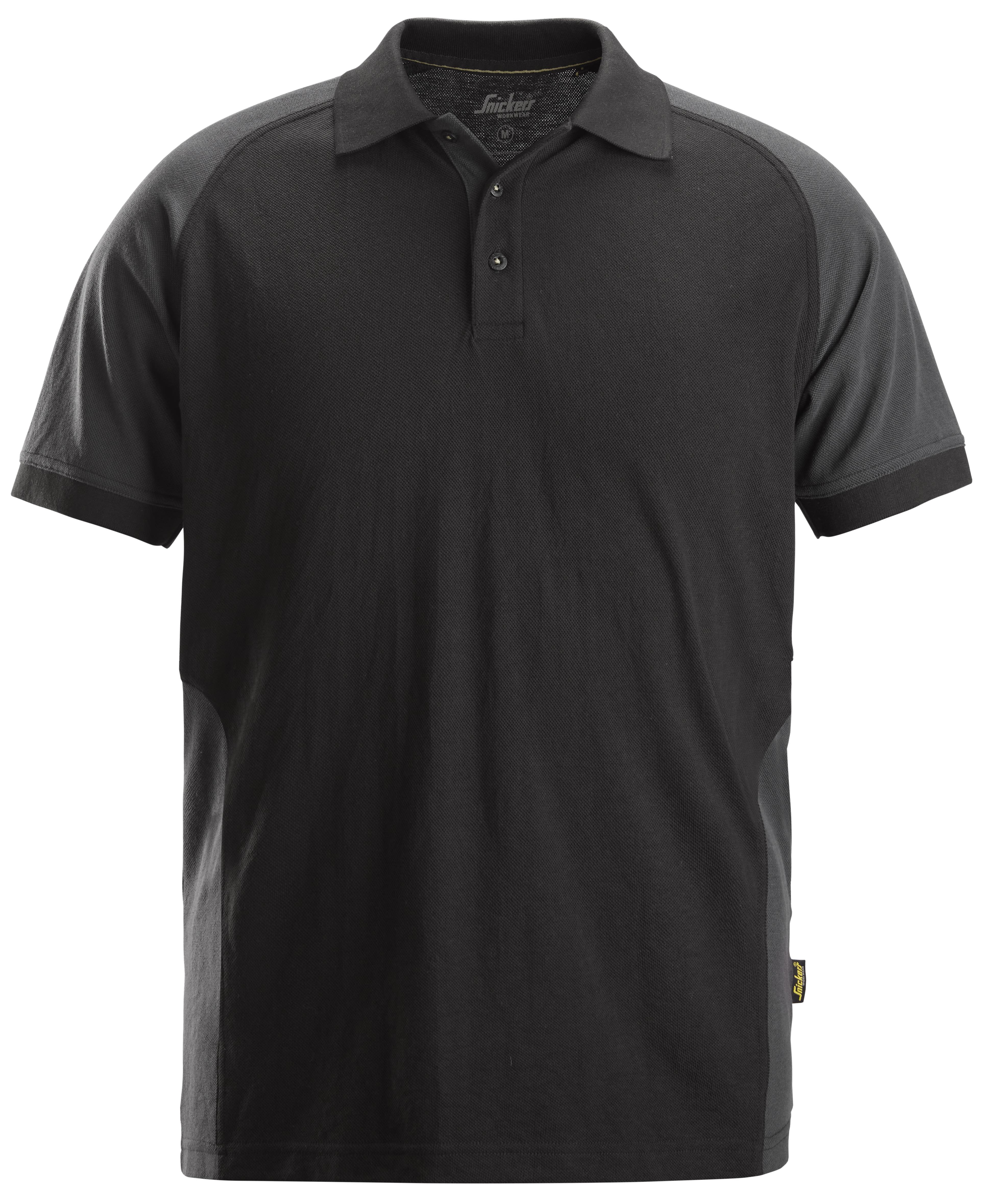 Snickers Workwear 2750-0458 Poloshirt Sort/grå Sort/grå