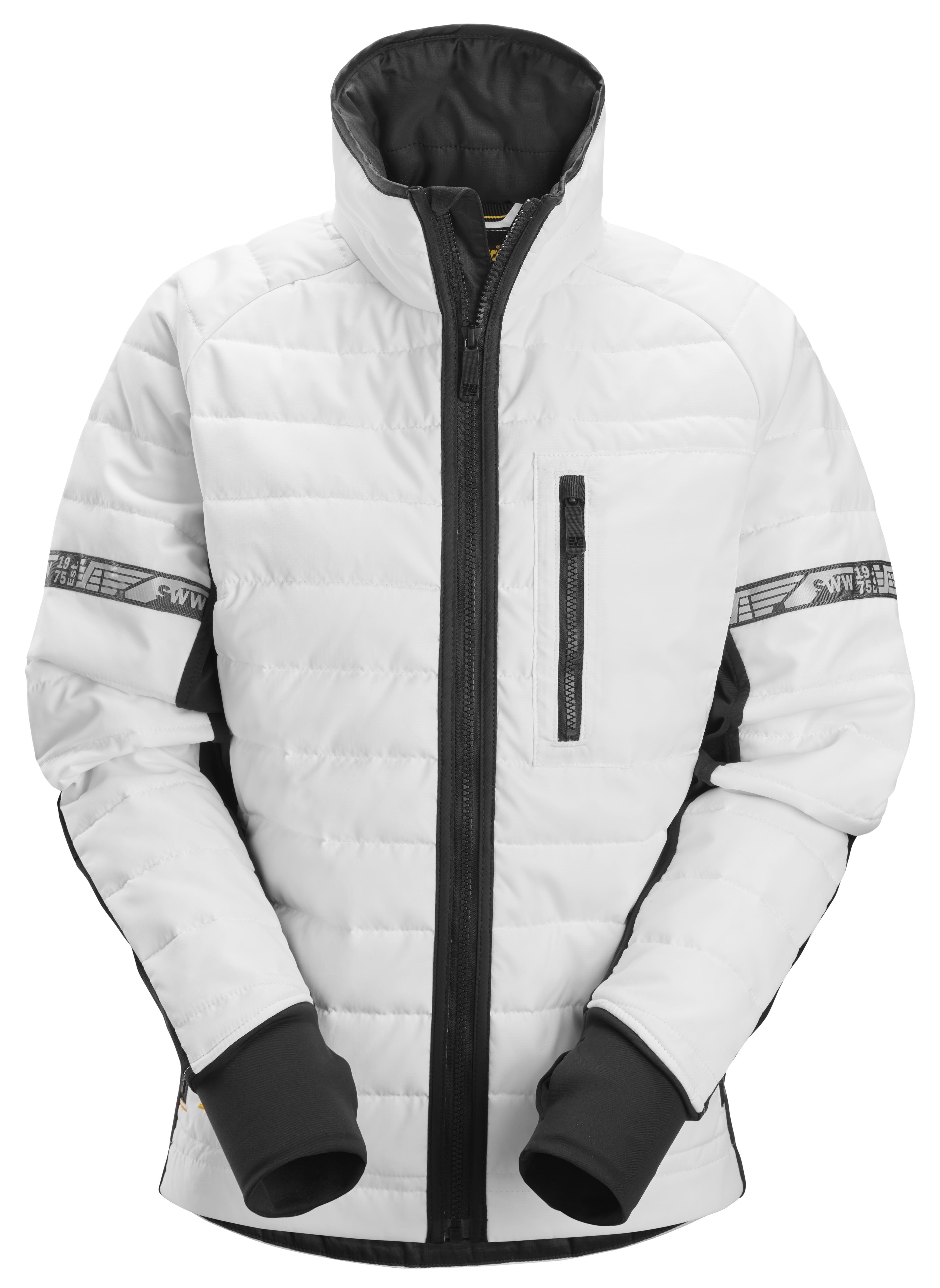 Snickers Workwear 8107 AllroundWork Jakke stretch, hvit 2XL